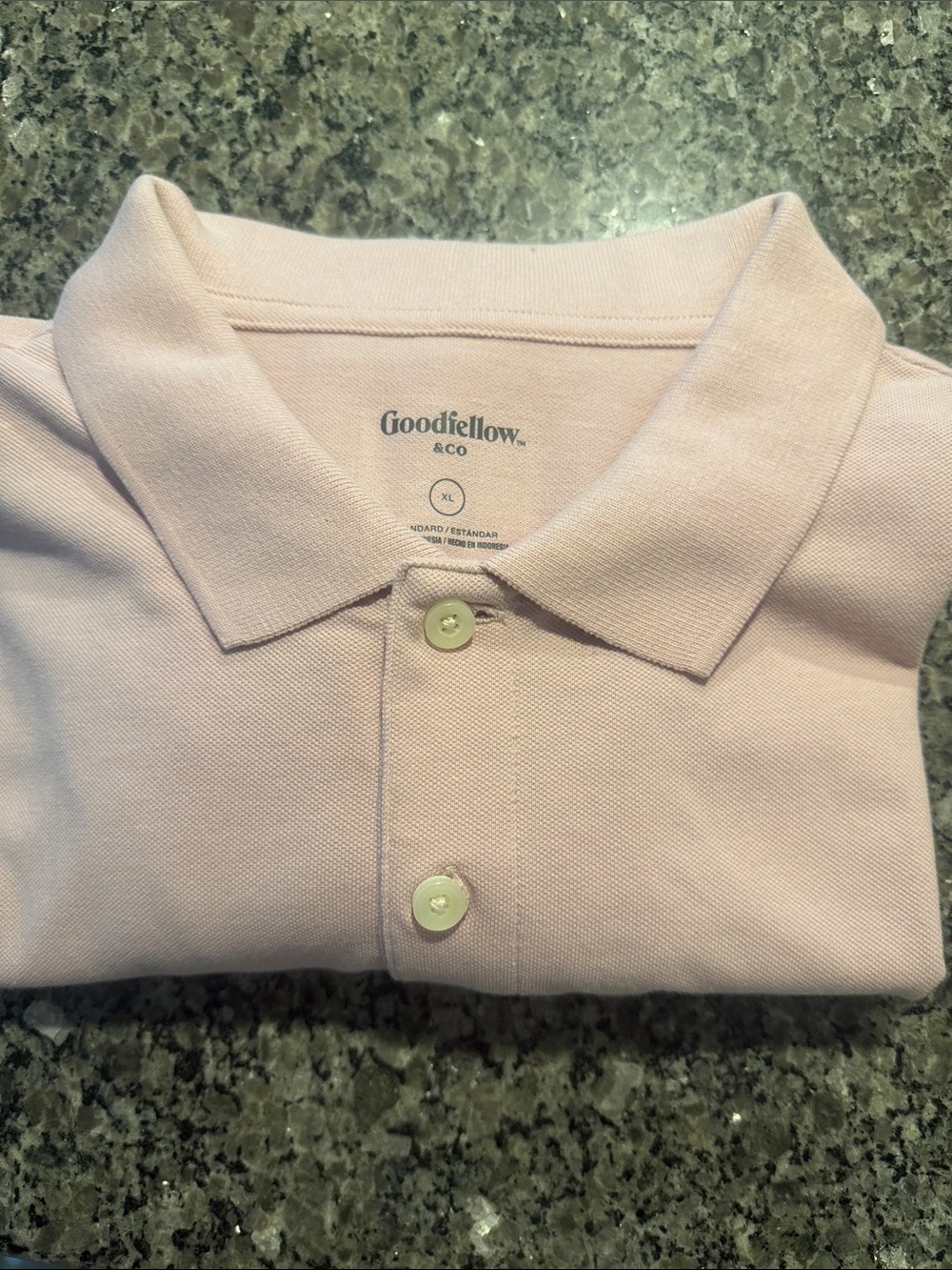 Goodfellow & Co Pale Pink Men’s Polo Shirt